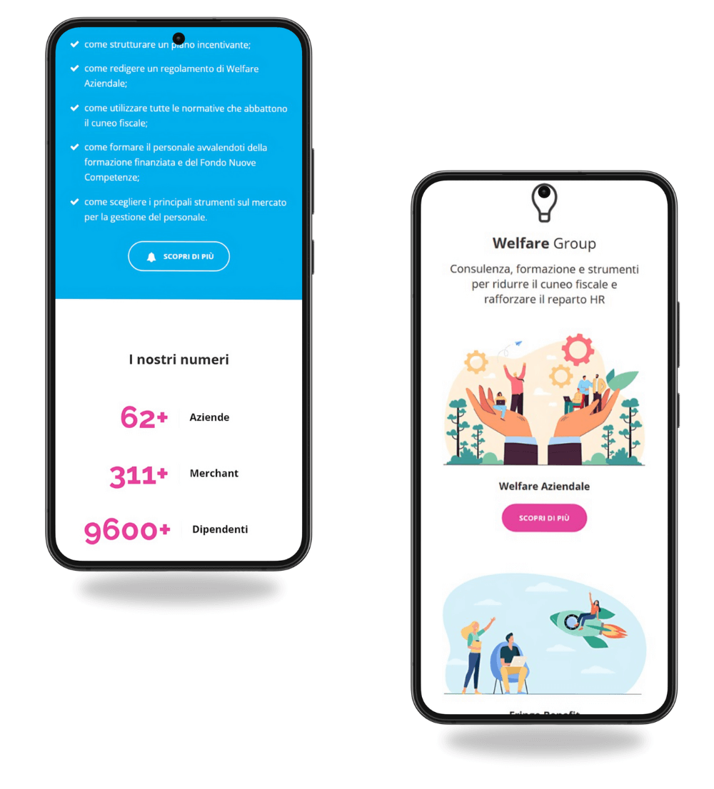 sito di welfare group da mobile