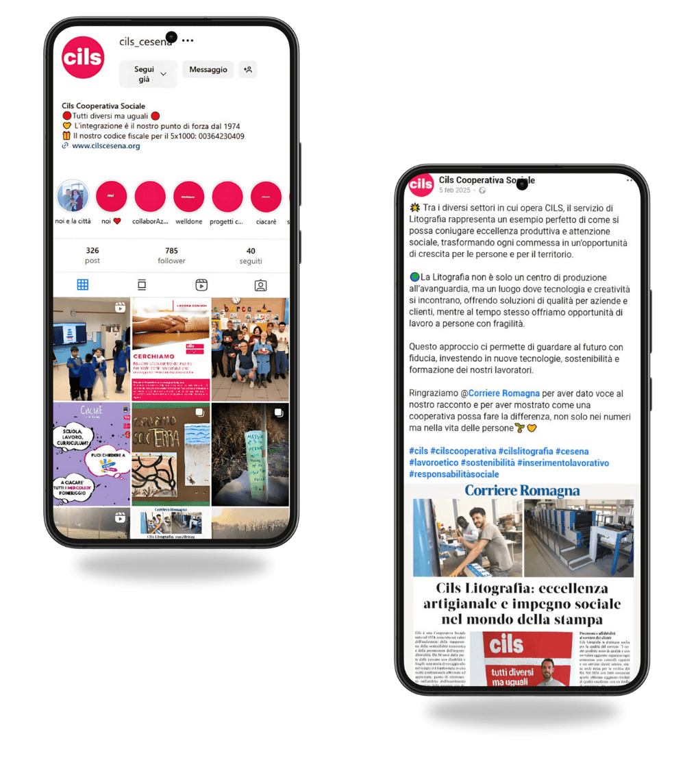 pagine social cils cooperativa sociale