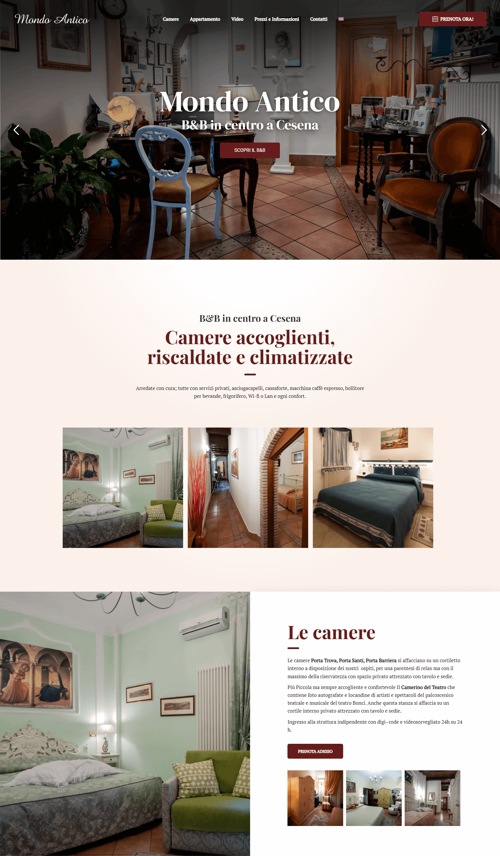 versione desktop del sito Mondo Antico