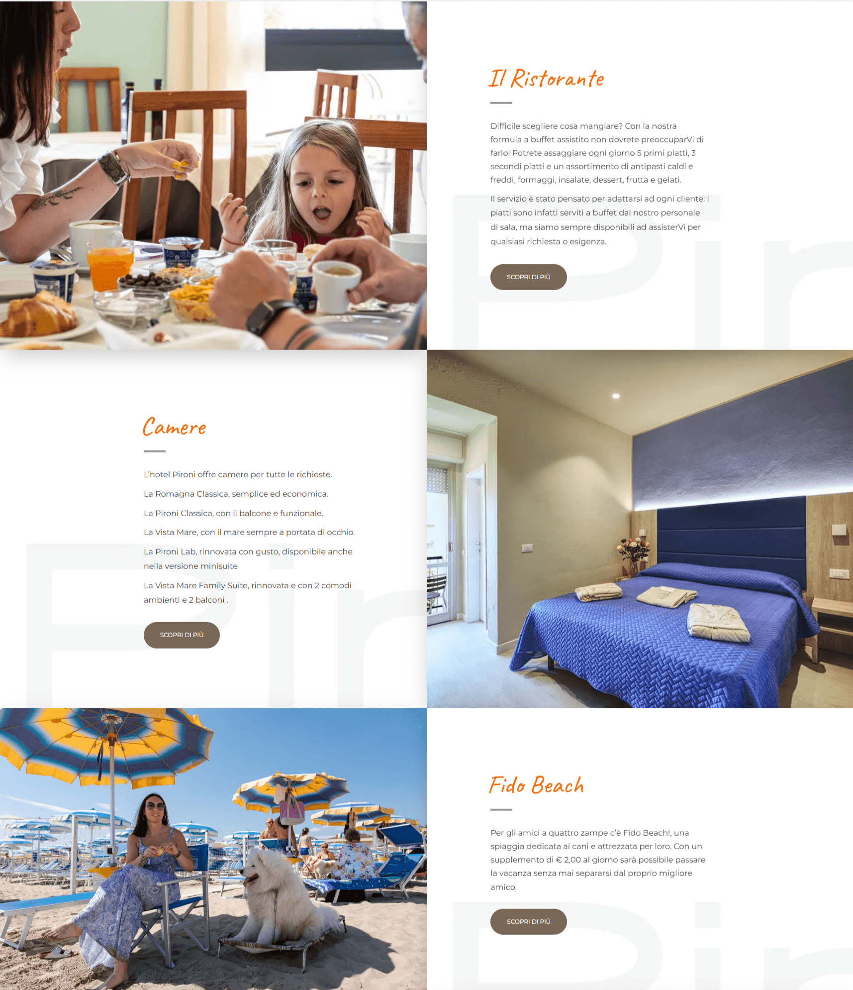 homepage hotel pironi
