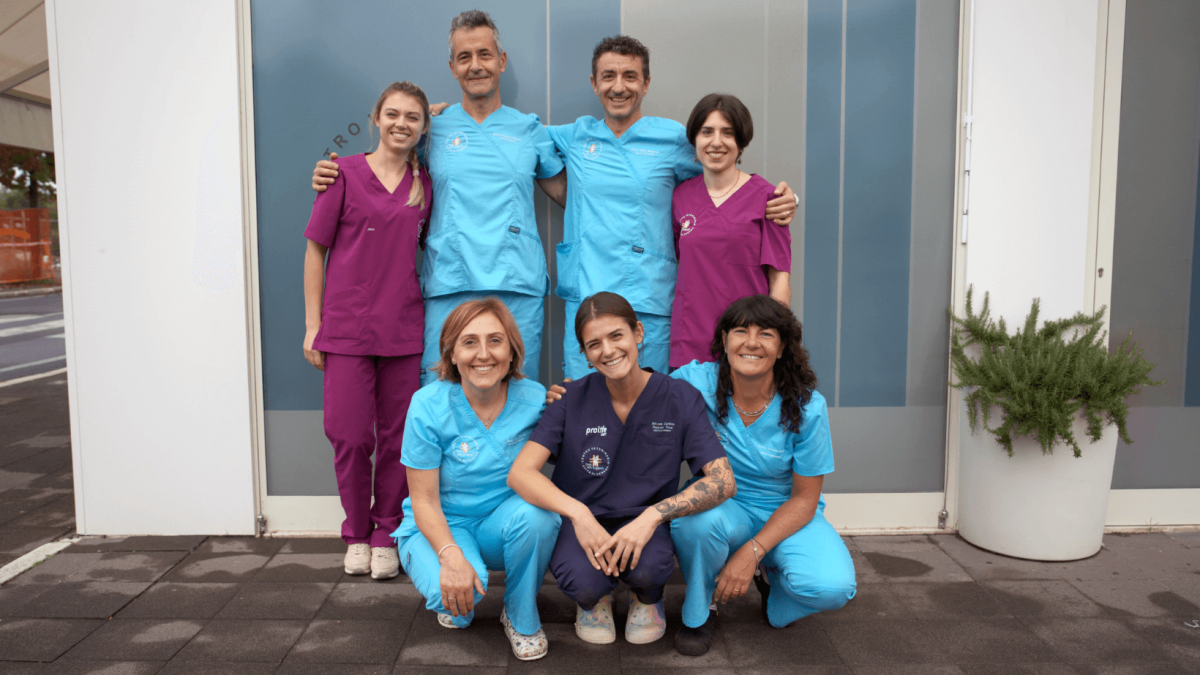 Team del Centro Veterinario Città di Cesena